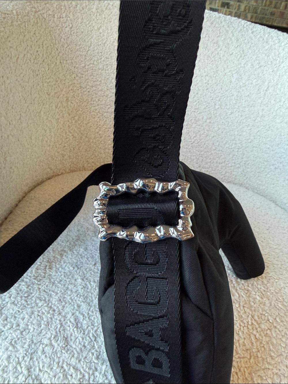 BAGGU x Collina Strada Horse Bag Crossbody Black NWOT - Picture 15 of 16
